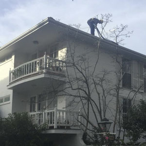 Multi Level Gutter Cleaning